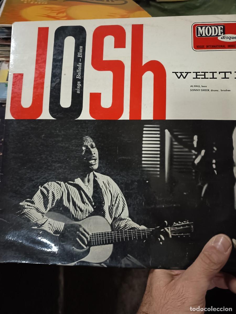 Discos de vinilo: DISCO LP JOSH WHITE,( original)Francia - Foto 1