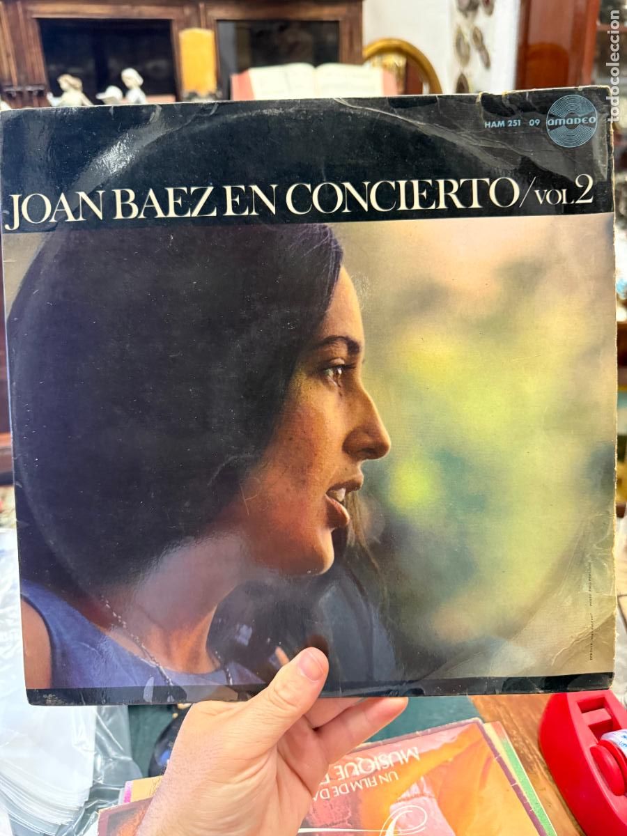 Discos de vinilo: LP JOAN BAEZ EN CONCIERTO - VOL. 2