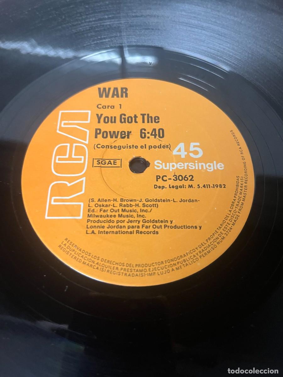 Discos de vinilo: War You Got The Power = Conseguiste El Poder - Foto 3