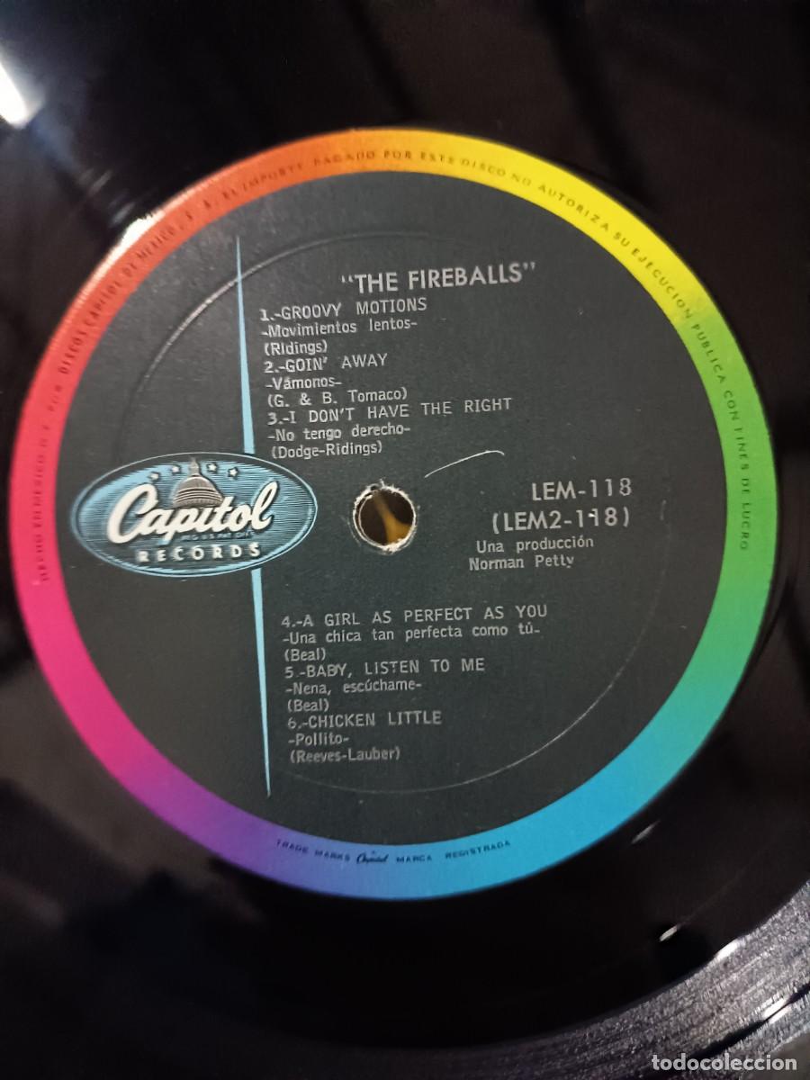 Discos de vinilo: DISCO LP THE FIREBALLS,( ORIGINAL MEXICO) - Foto 3