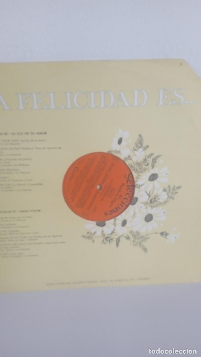 Discos de vinilo: LA FELICIDAD ES Selecciones del Reader's Digest
