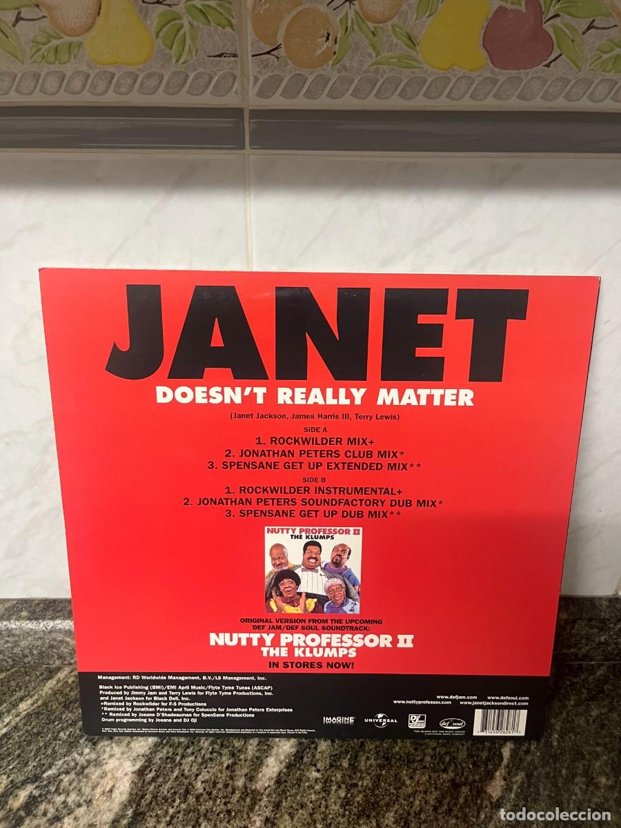 Discos de vinilo: Janet Doesnt Really Matter - Foto 2