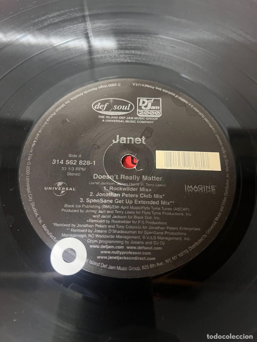 Discos de vinilo: Janet Doesnt Really Matter - Foto 4