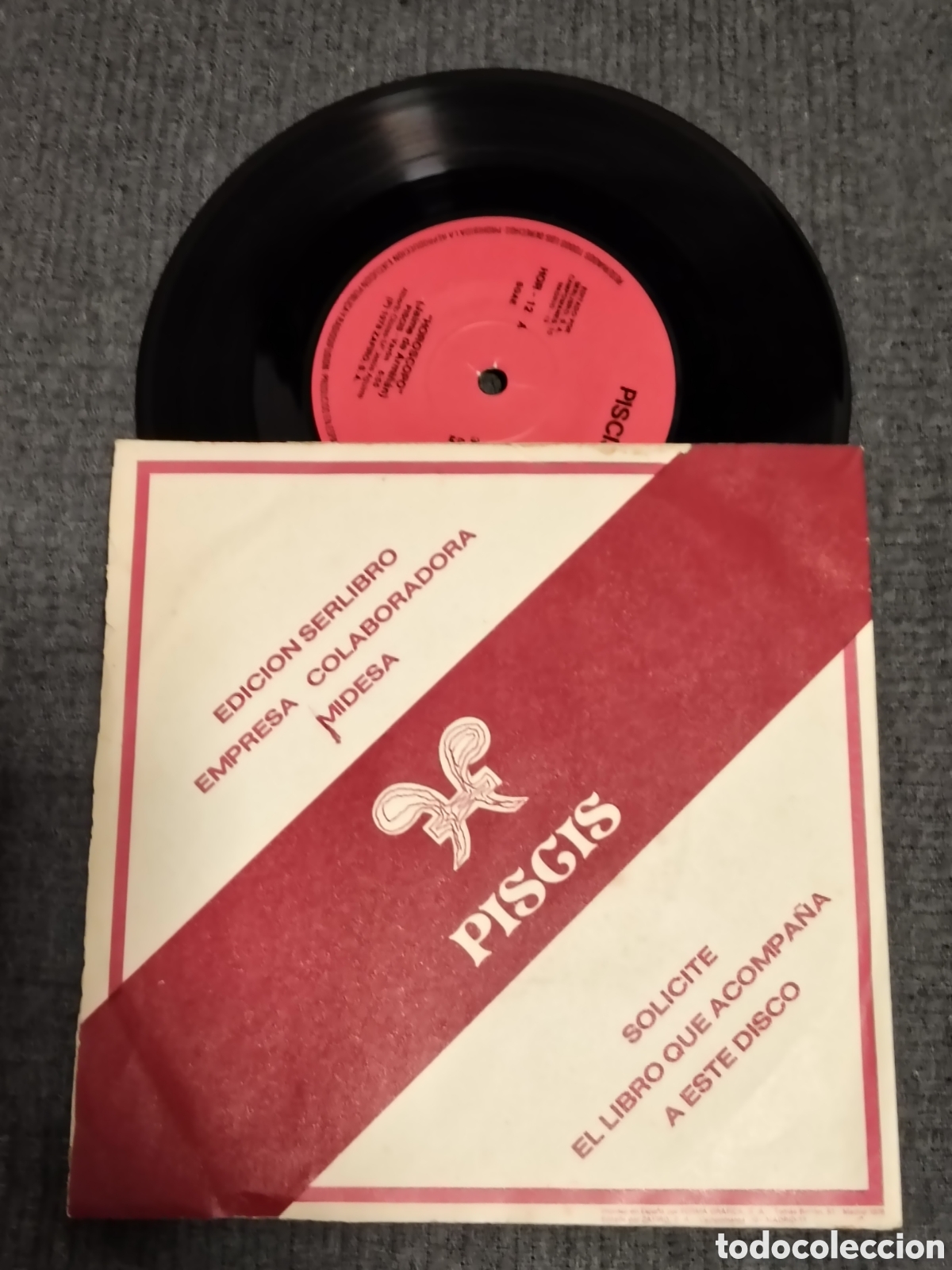 Discos de vinilo: disco de vinilo vintage &rdquo;Hor&oacute;scopo: Piscis&rdquo; - Foto 2