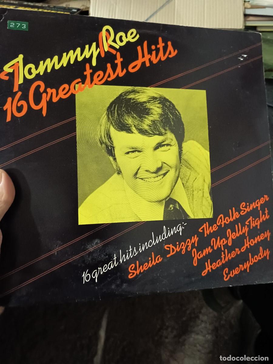 Discos de vinilo: DISCO LP JOMMY ROE,( 16 GREATEST HITS) - Foto 1