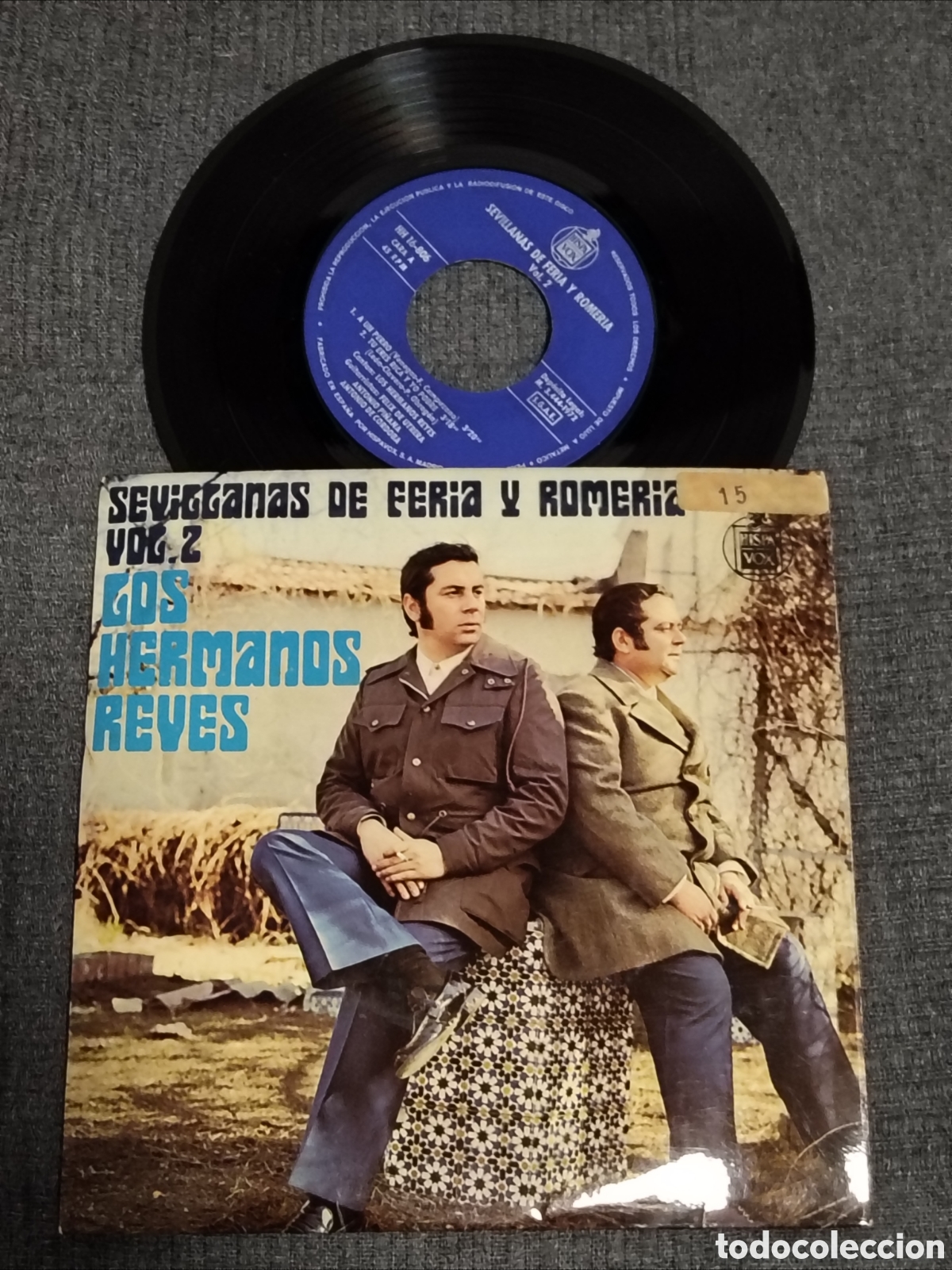 Discos de vinilo: Los Hermanos Reyes &ndash; Sevillanas de Feria y Romer&iacute;a Vol. 2,