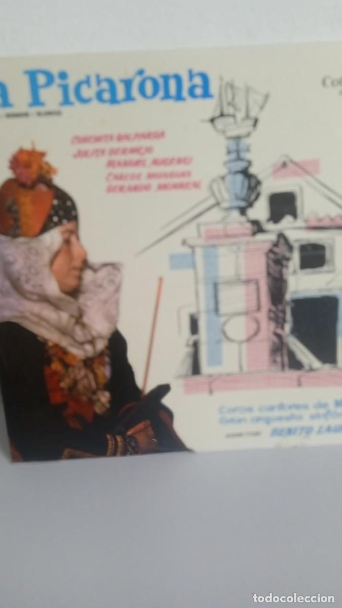 Discos de vinilo: LA PICARONA Zarzuela en tres actos - Foto 1