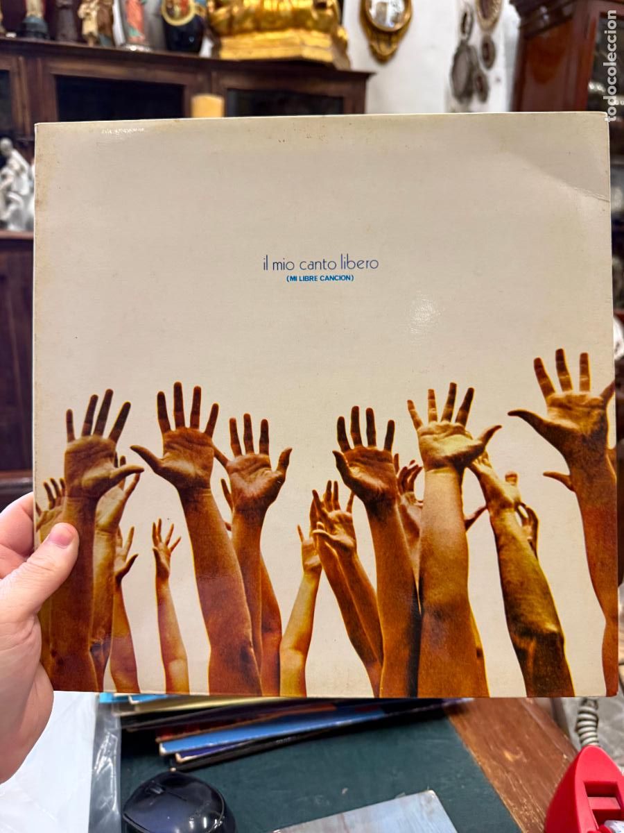 Discos de vinilo: LP IL MIO CANTO LIBERO - - Foto 1
