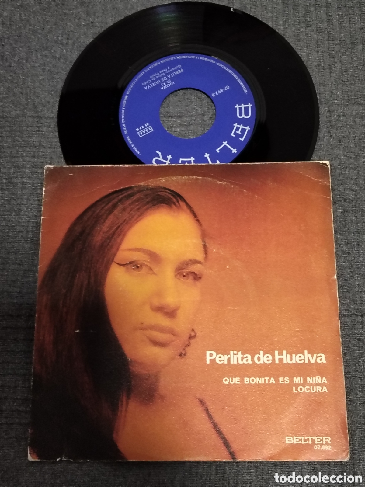 Discos de vinilo: vinilo de 7&rdquo; de Perlita de Huelva