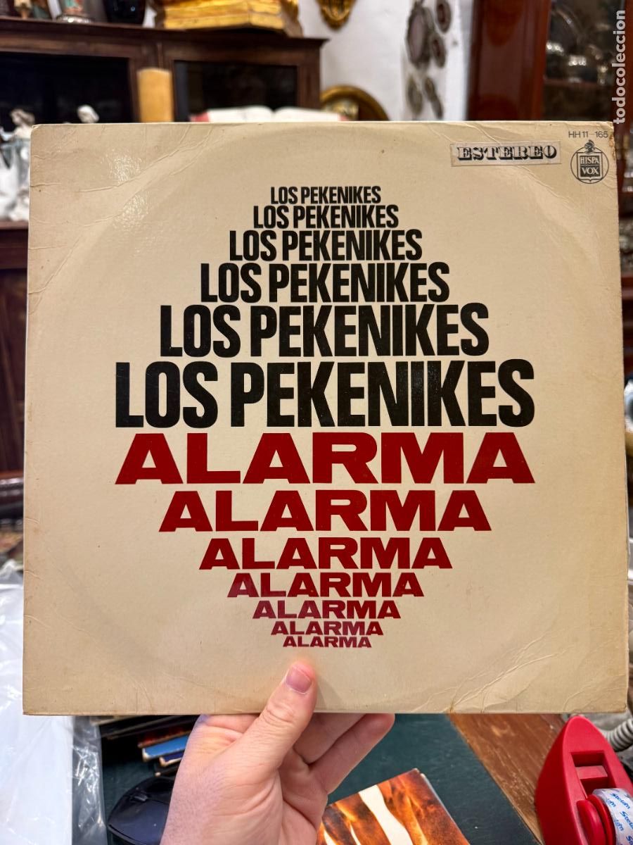 Discos de vinilo: LP LOS PEKENIKES - ALARMA