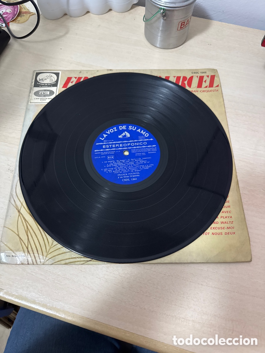 Discos de vinilo: DISCO VINILO FRANCK POURCEL Y SU GRAN ORQUESTA - Foto 2