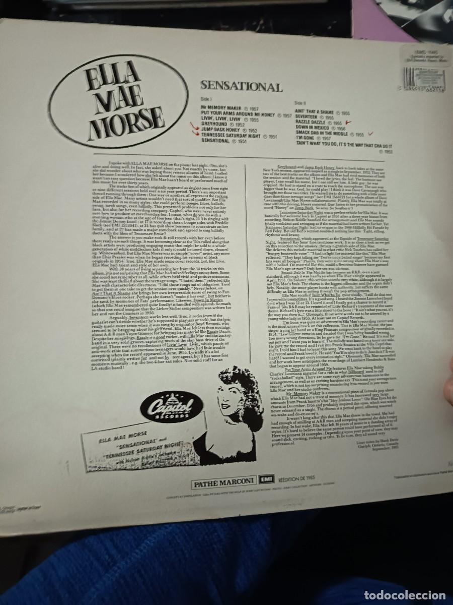 Discos de vinilo: DISCO LP ELLA MAE MORSE - Foto 2