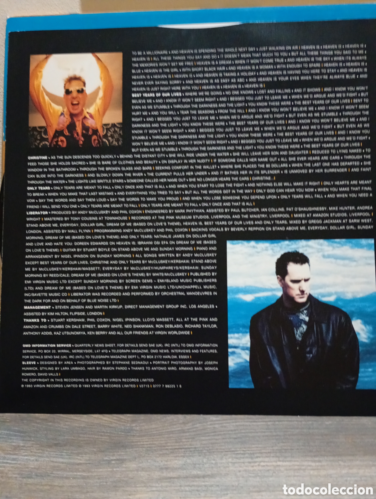 Discos de vinilo: O.M.D. Liberator 1993. LC 3098. - Foto 4