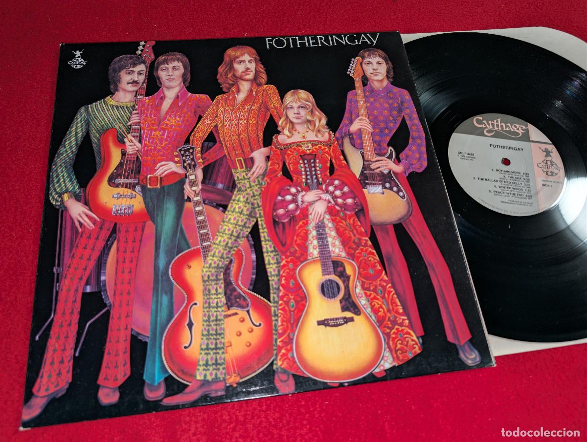 Discos de vinilo: FOTHERINGAY Fotheringay LP 1986 Carthage USA US gatefold *
