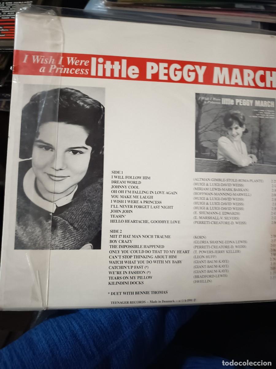 Discos de vinilo: DISCO LP LITTLE PEGGY MARCH,( DINAMARCA) - Foto 2