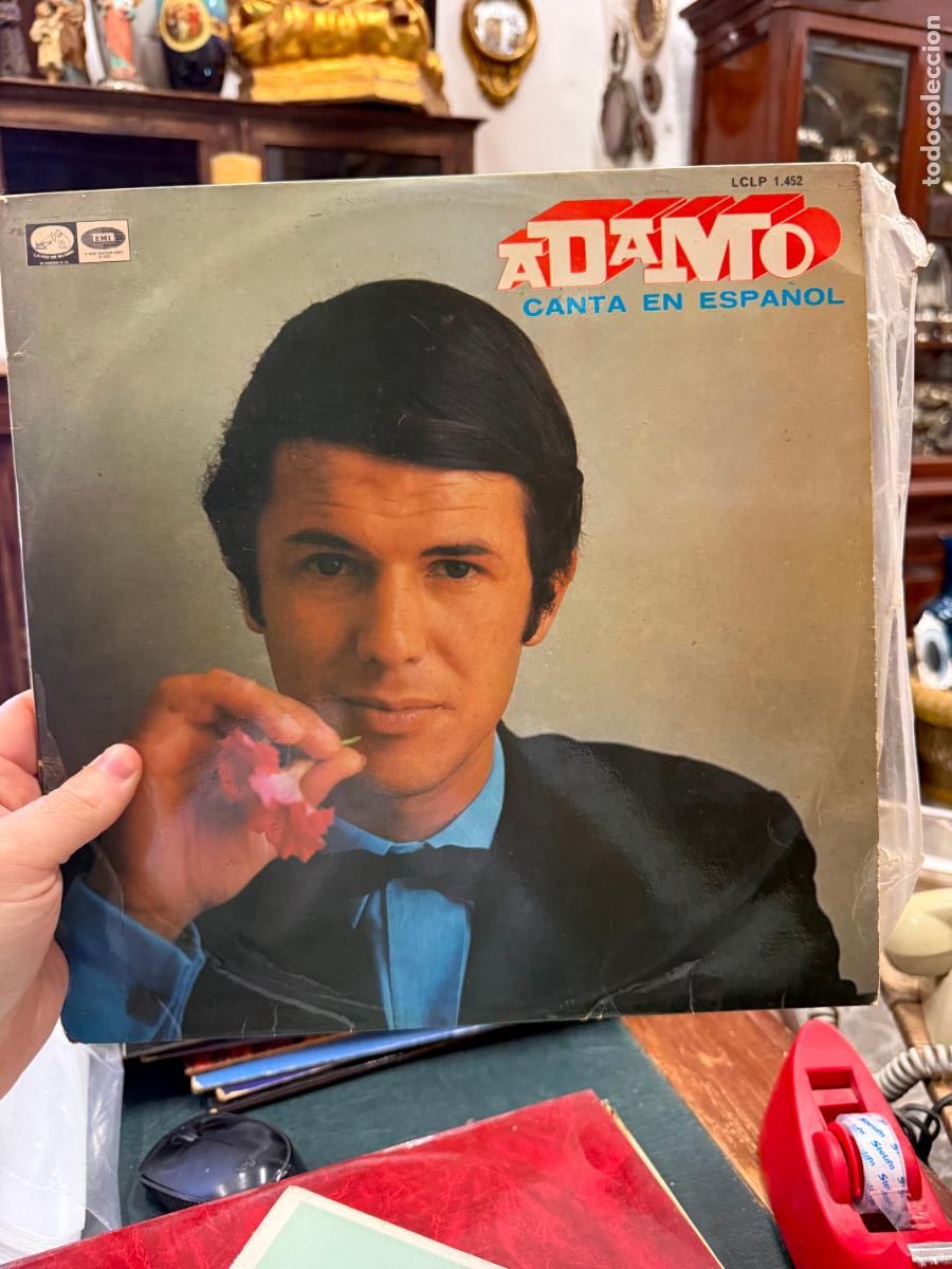 Discos de vinilo: LP ADAMTO - CANTA EN ESPA&Ntilde;OL