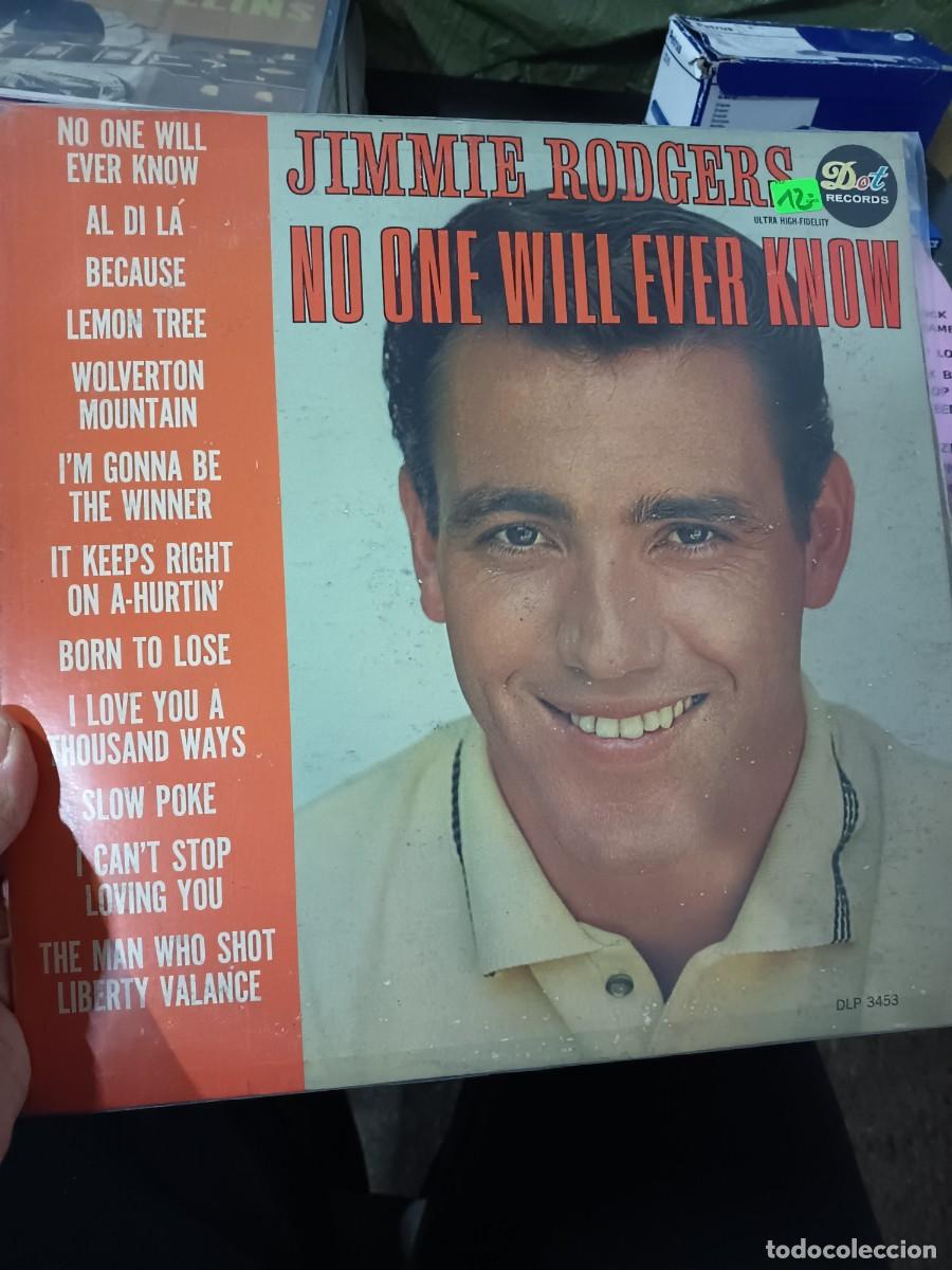 Discos de vinilo: DISCO LP JIMMIE RODGERS,( original USA)