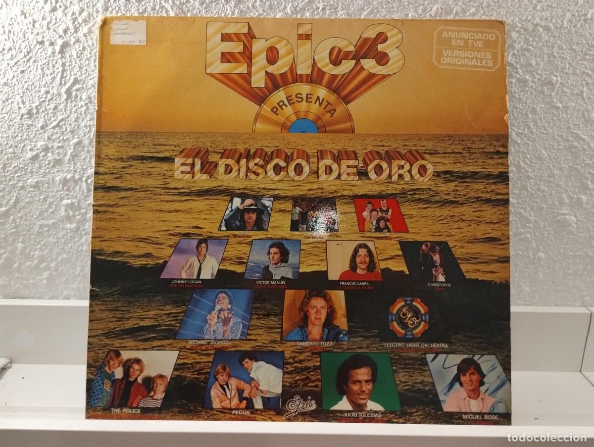 Discos de vinilo: Disco de Vinilo de Varios Artistas &rdquo;Epic 3 El Disco de Oro (Vol. III)&rdquo;