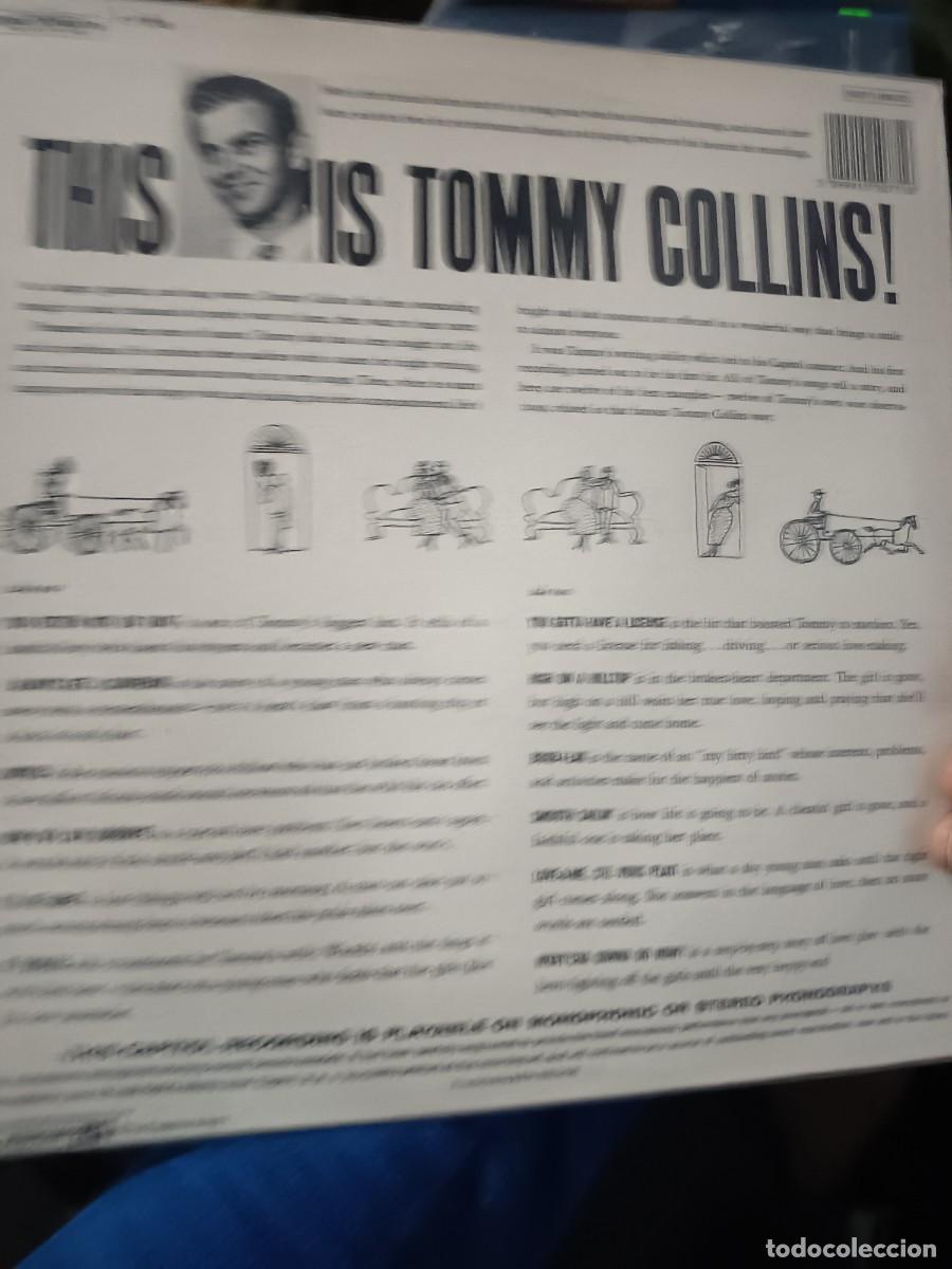 Discos de vinilo: DISCO LP TOMMY COLLINS,( FRANCIA) - Foto 2