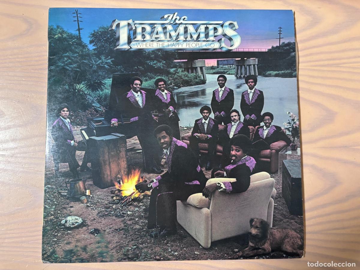 Discos de vinilo: V324 LP The Trammps - Where the happy people go
