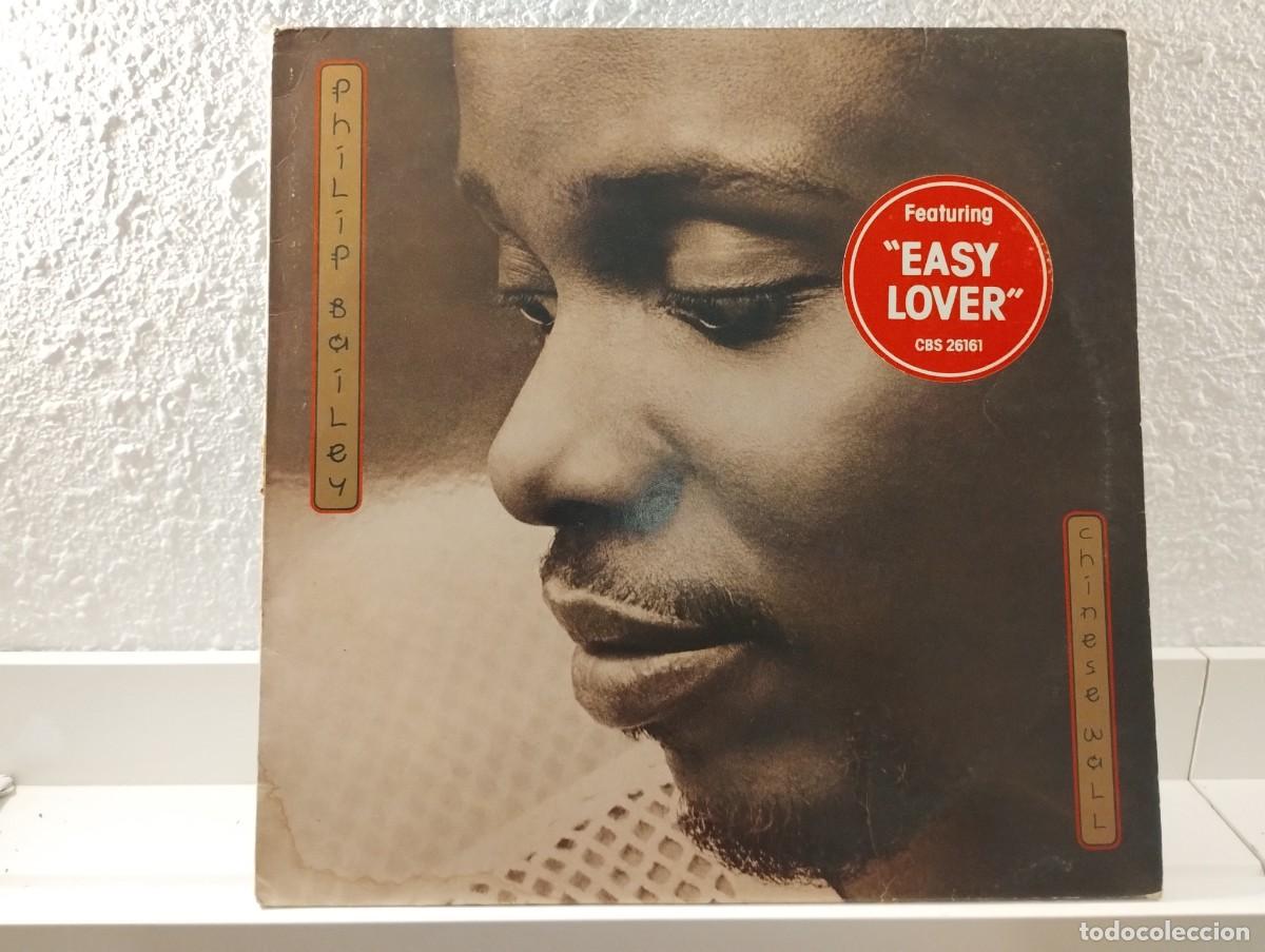 Discos de vinilo: Disco de Vinilo de Philip Bailey &rdquo;Chinese Wall&rdquo; - Foto 1