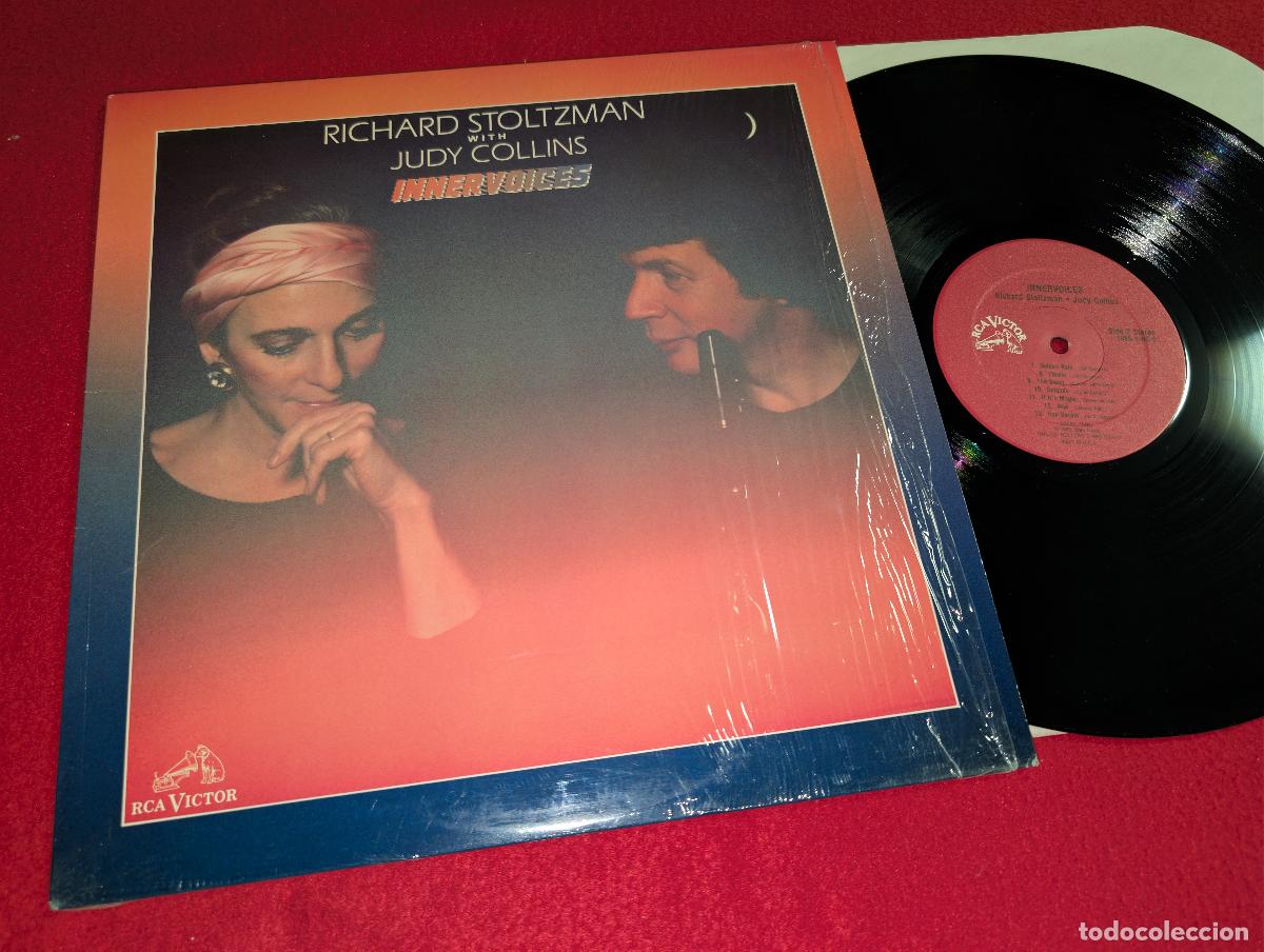Discos de vinilo: RICHARD STOLTZMAN WITH JUDY COLLINS Innervoices LP 1989 RCA Victor USA US