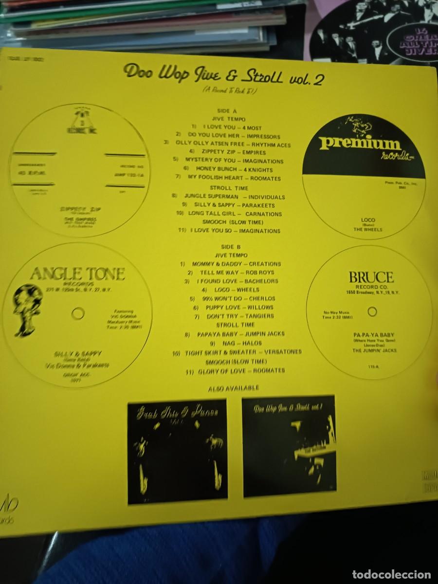 Discos de vinilo: DISCO LP DOO WOP FIVE & STROLL VOL.2 - Foto 2