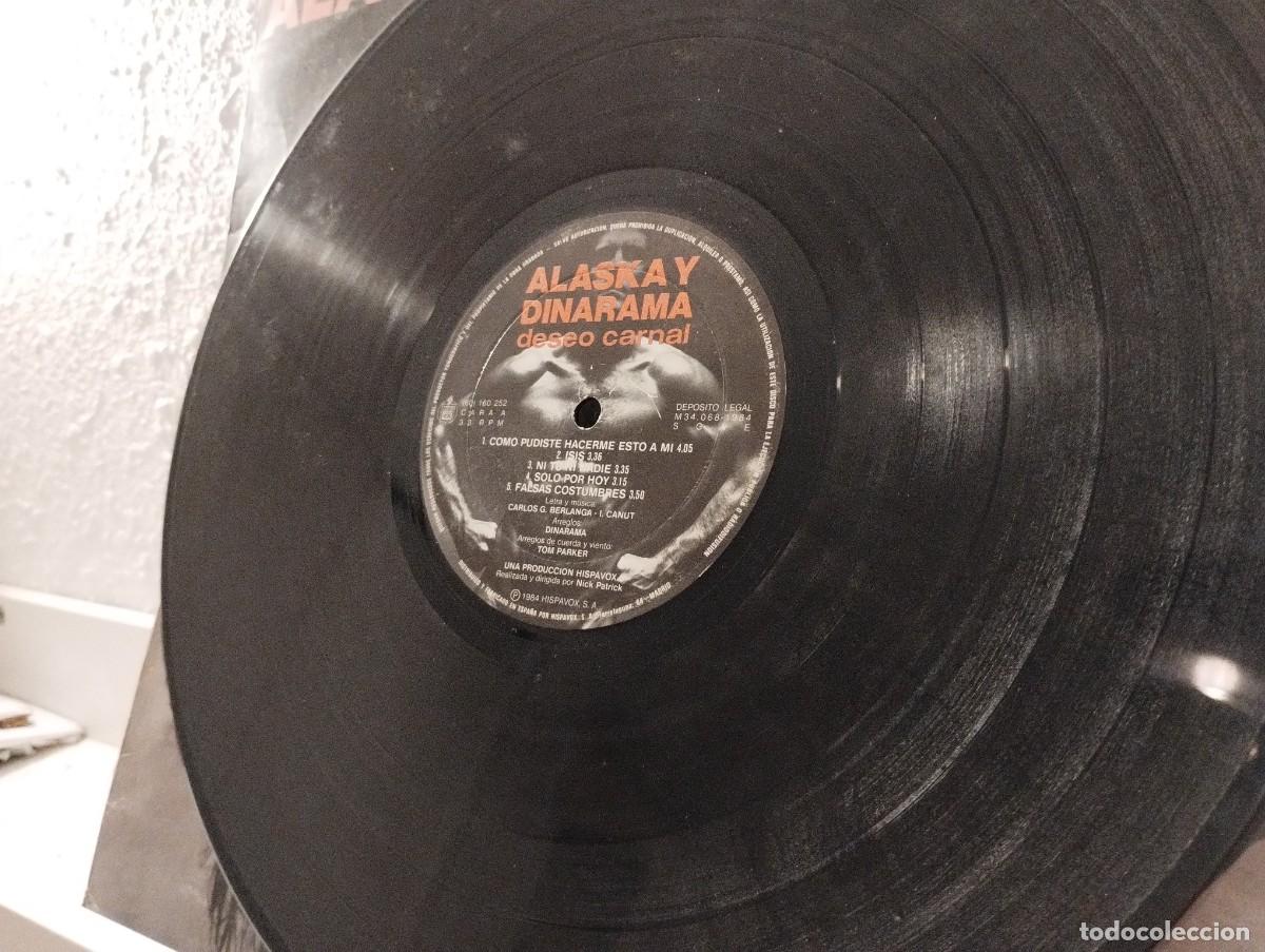 Discos de vinilo: Disco de Vinilo de Alaska y Dinarama &rdquo;Deseo carnal&rdquo; - Foto 3