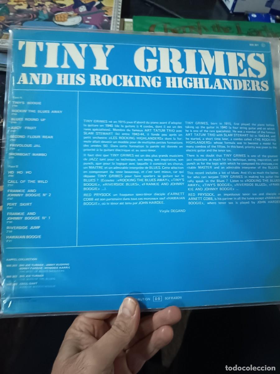 Discos de vinilo: DISCO LP TINY GRIMES,( FRANCIA) - Foto 2