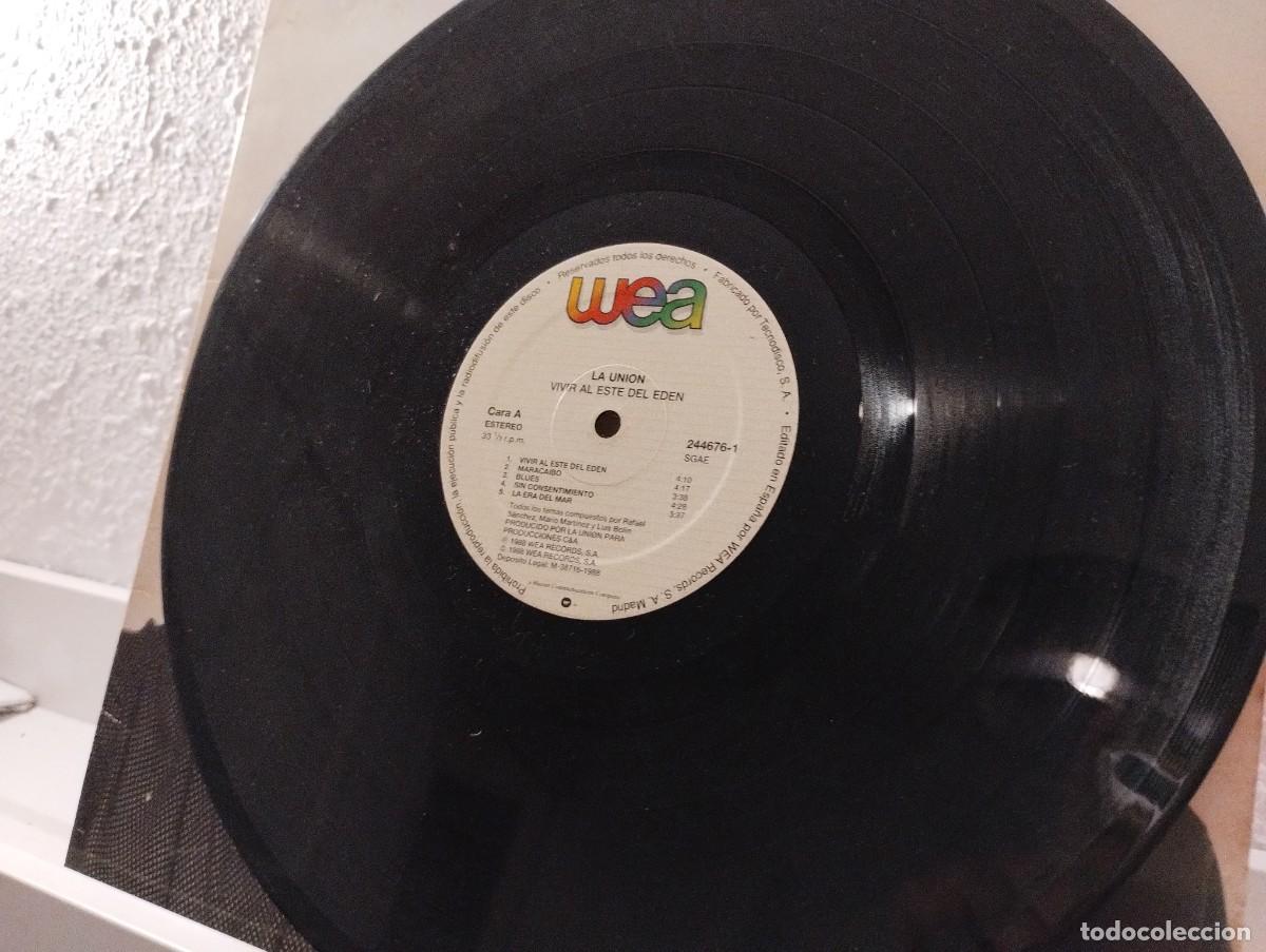 Discos de vinilo: Disco de Vinilo de La Uni&oacute;n &rdquo;Vivir al este del Ed&eacute;n&rdquo; - Foto 3