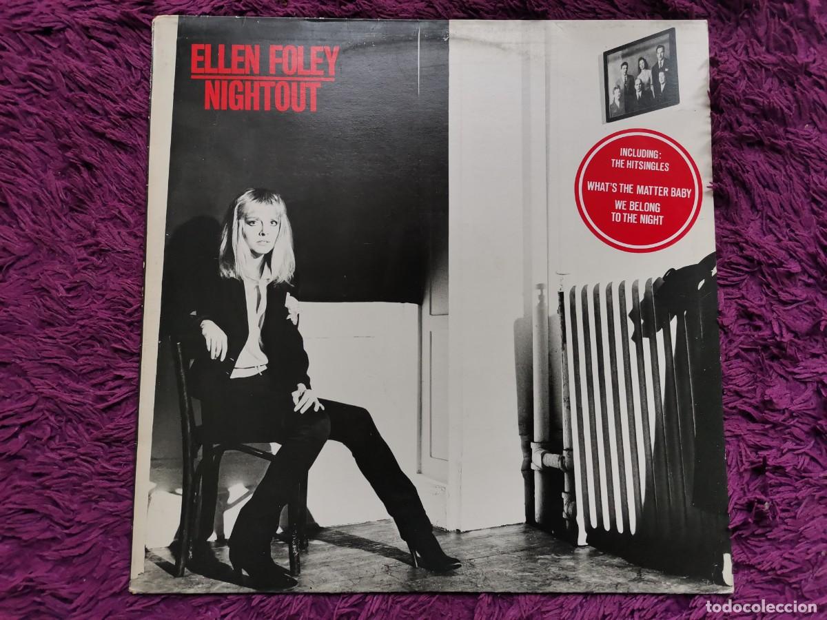 Discos de vinilo: Ellen Foley &ndash; Nightout Vinilo LP 1979 Europe EPC 83718