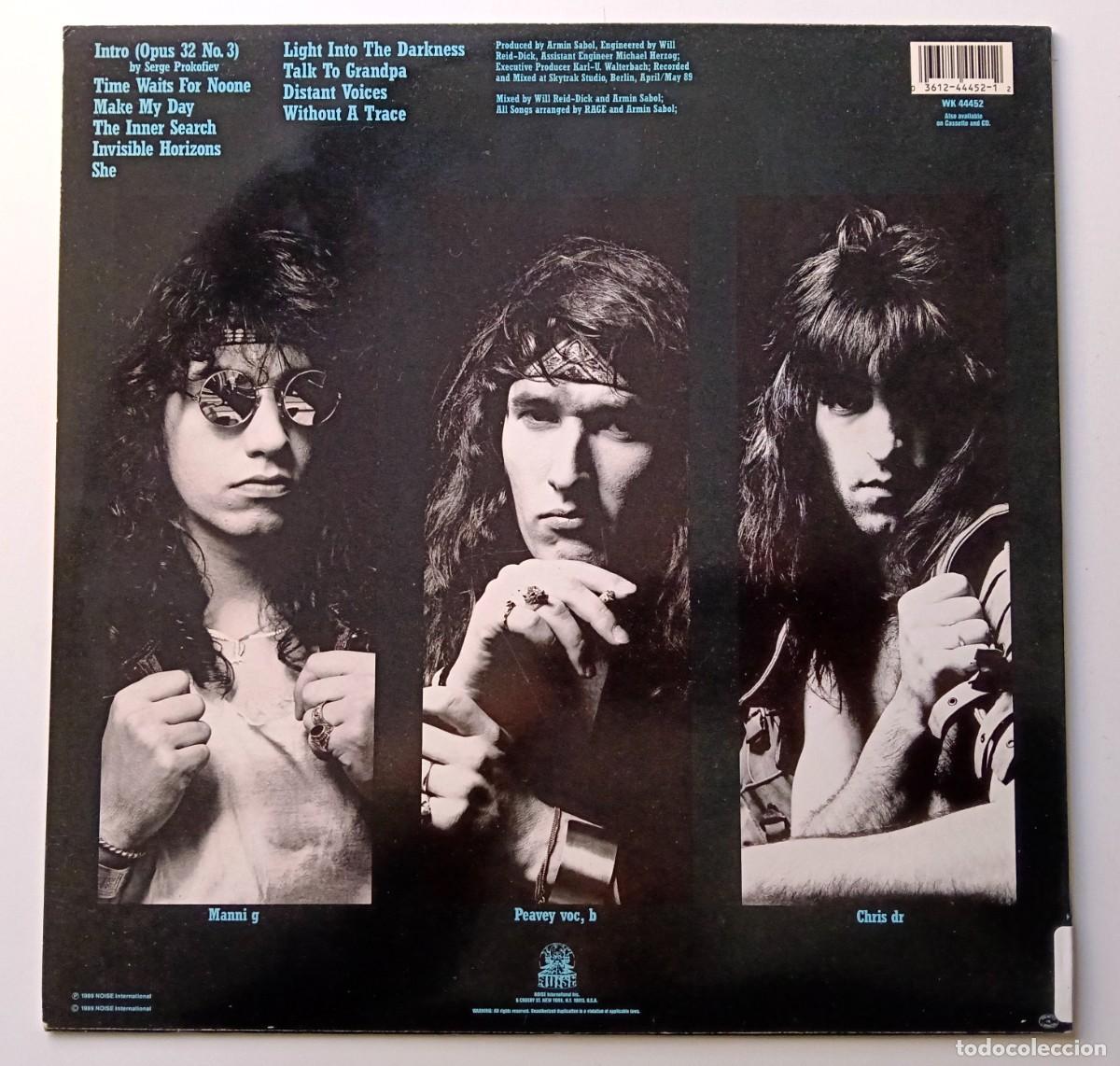 Discos de vinilo: LP RAGE - SECRETS IN A WEIRD WORLD - Foto 2
