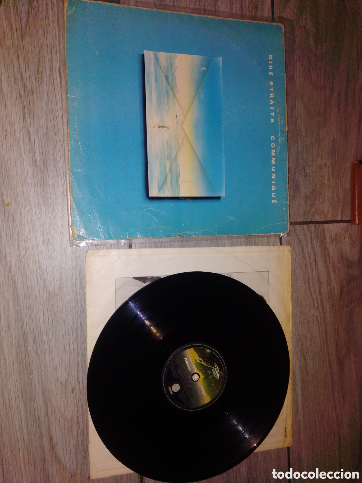Discos de vinilo: DIRE STRAITS - COMMUNIQUE - SPAIN - V&Eacute;RTIGO - INC ENCARTE - REF 63 60 170 - L -