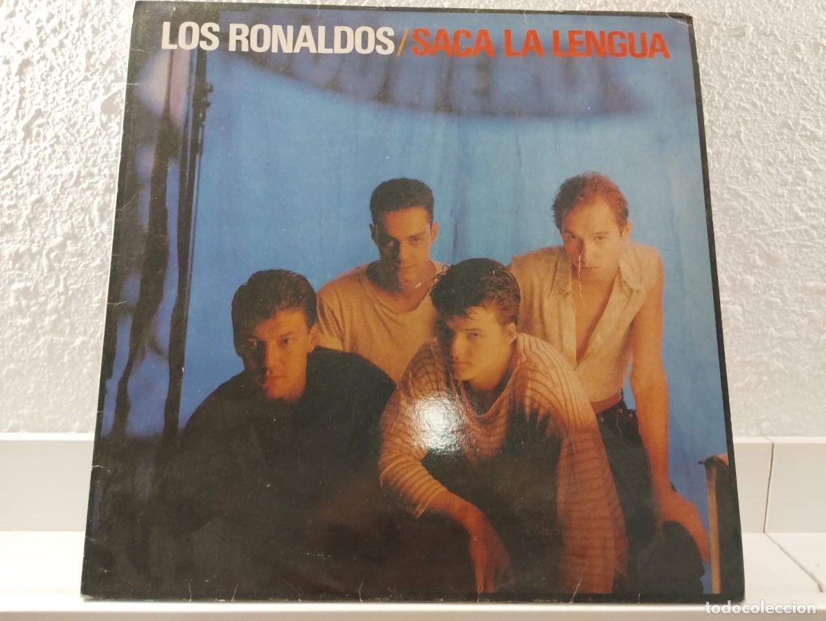 Discos de vinilo: Disco de Vinilo de Los Ronaldos &rdquo;Saca la lengua&rdquo;