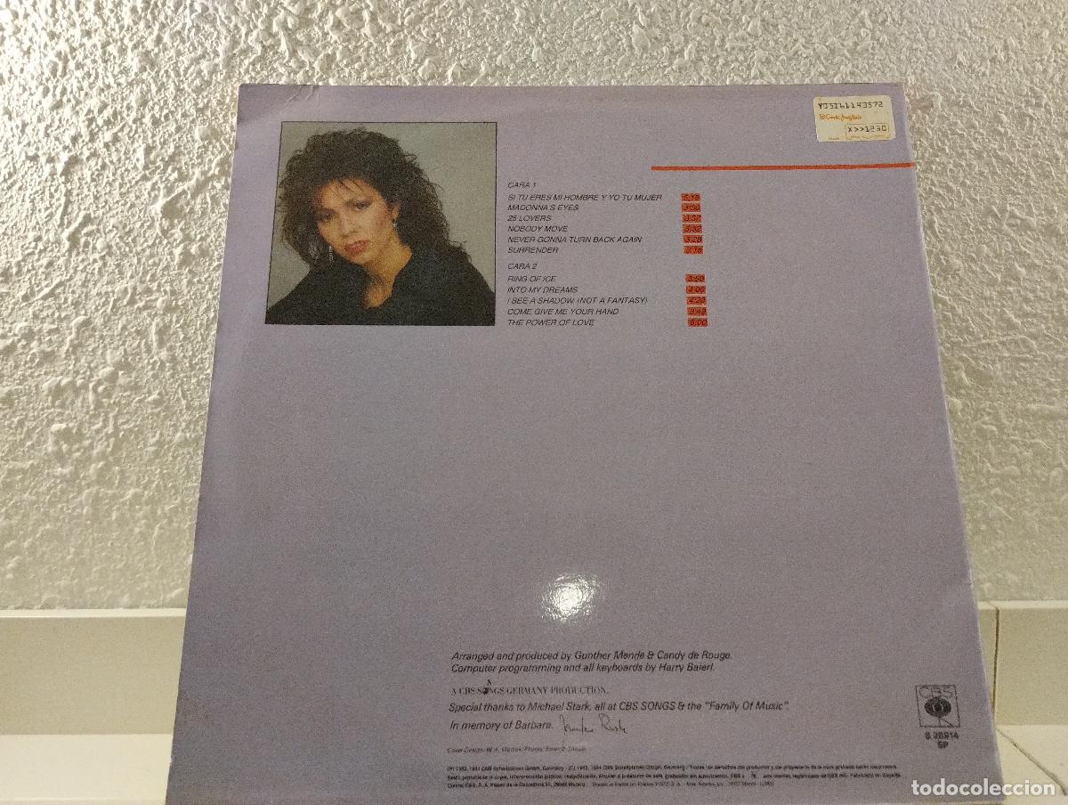 Discos de vinilo: Disco de Vinilo de Jennifer Rush &rdquo;Jennifer Rush&rdquo; - Foto 2