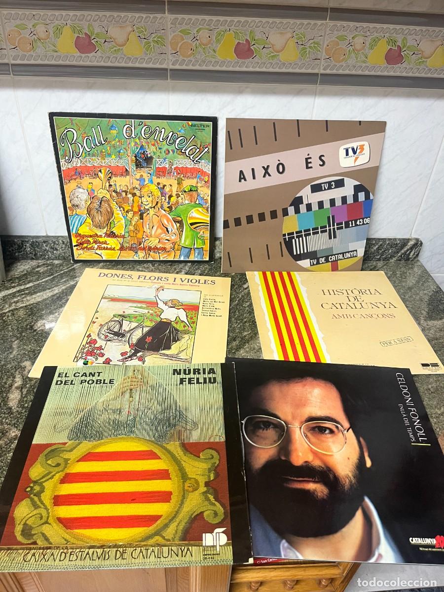 Discos de vinilo: lote x6 musica catalana