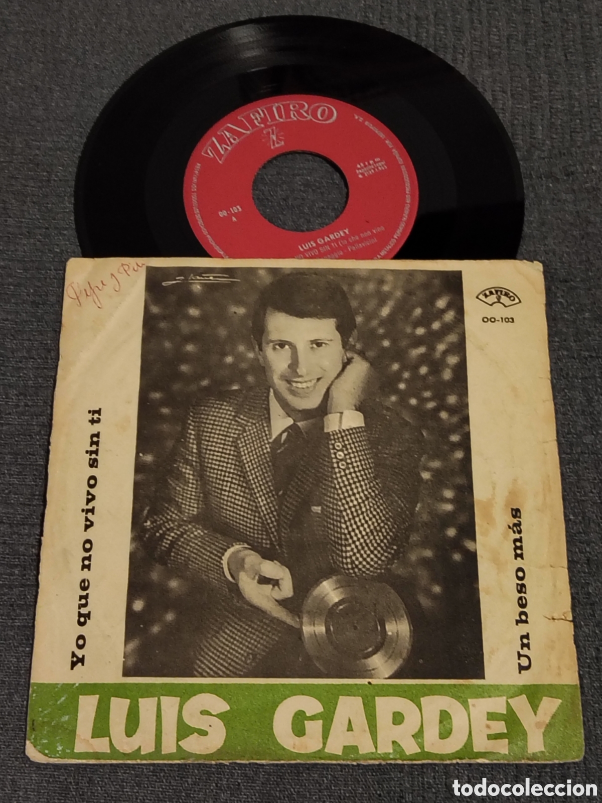 Discos de vinilo: Luis Gardey (&rdquo;Yo que no vivo sin ti