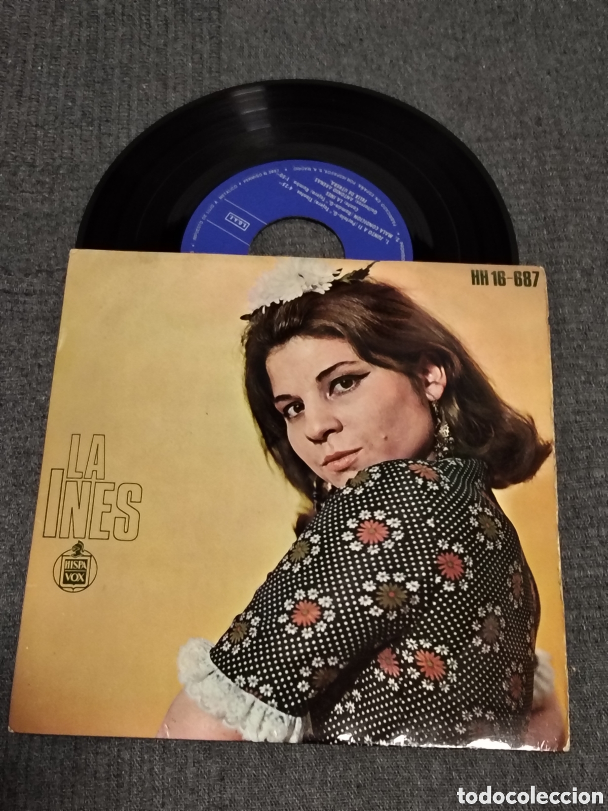 Discos de vinilo: vinilo EP de La In&eacute;s (T&uacute; te r&iacute;es - Foto 1