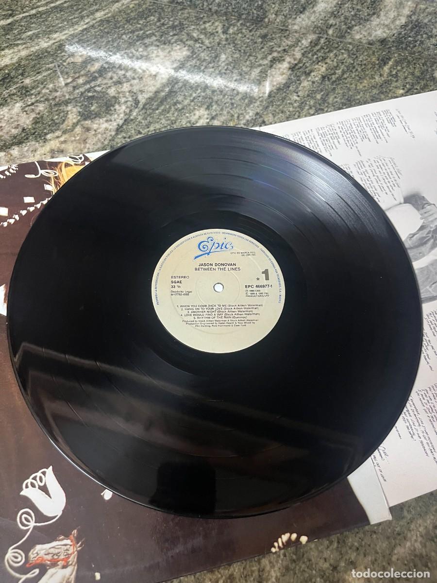 Discos de vinilo: Jason Donovan Between The Lines - Foto 4
