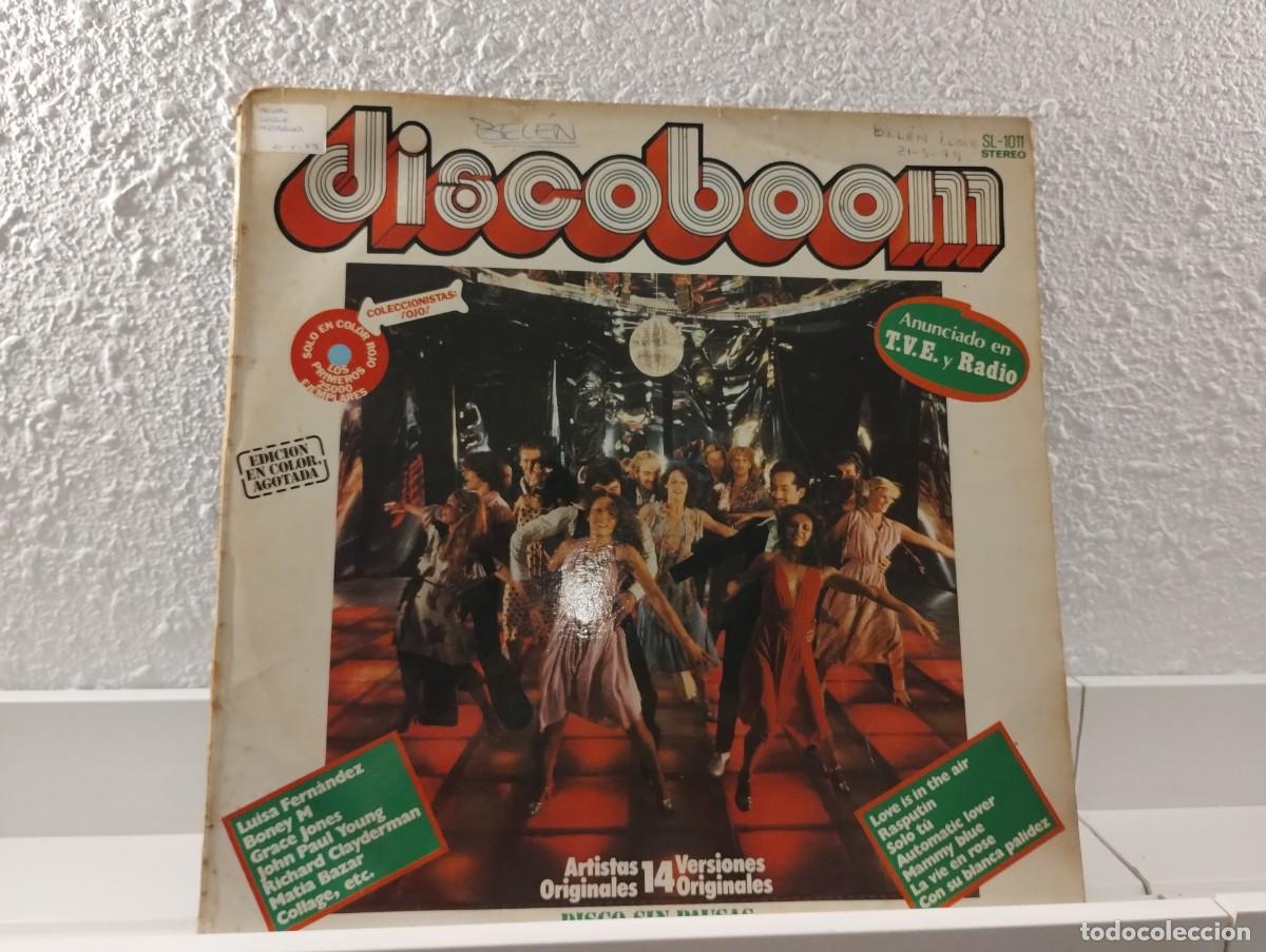 Discos de vinilo: Disco de Vinilo de Compilado varios artistas &rdquo;Discoboom: 14 Versiones Originales&rdquo;