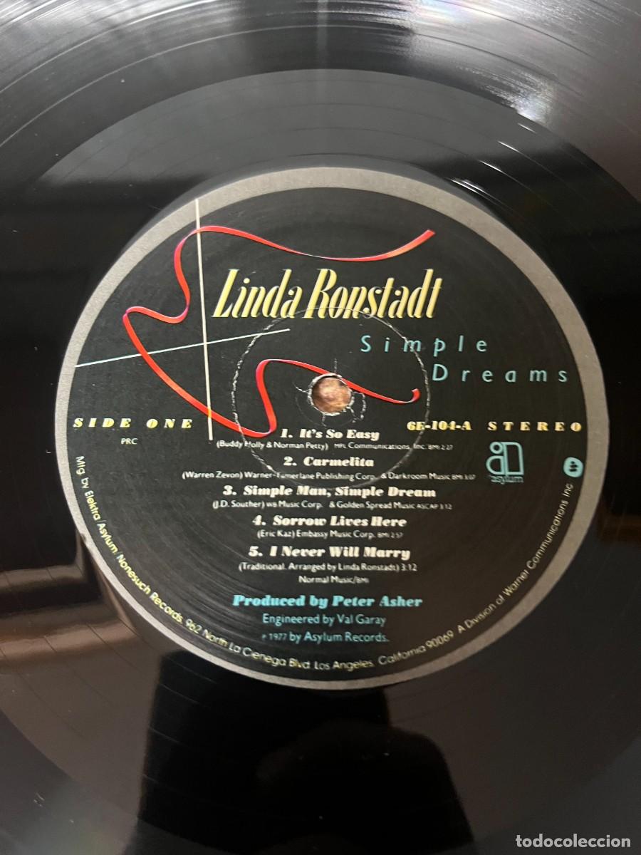 Discos de vinilo: Linda Ronstadt Simple Dreams - Foto 4