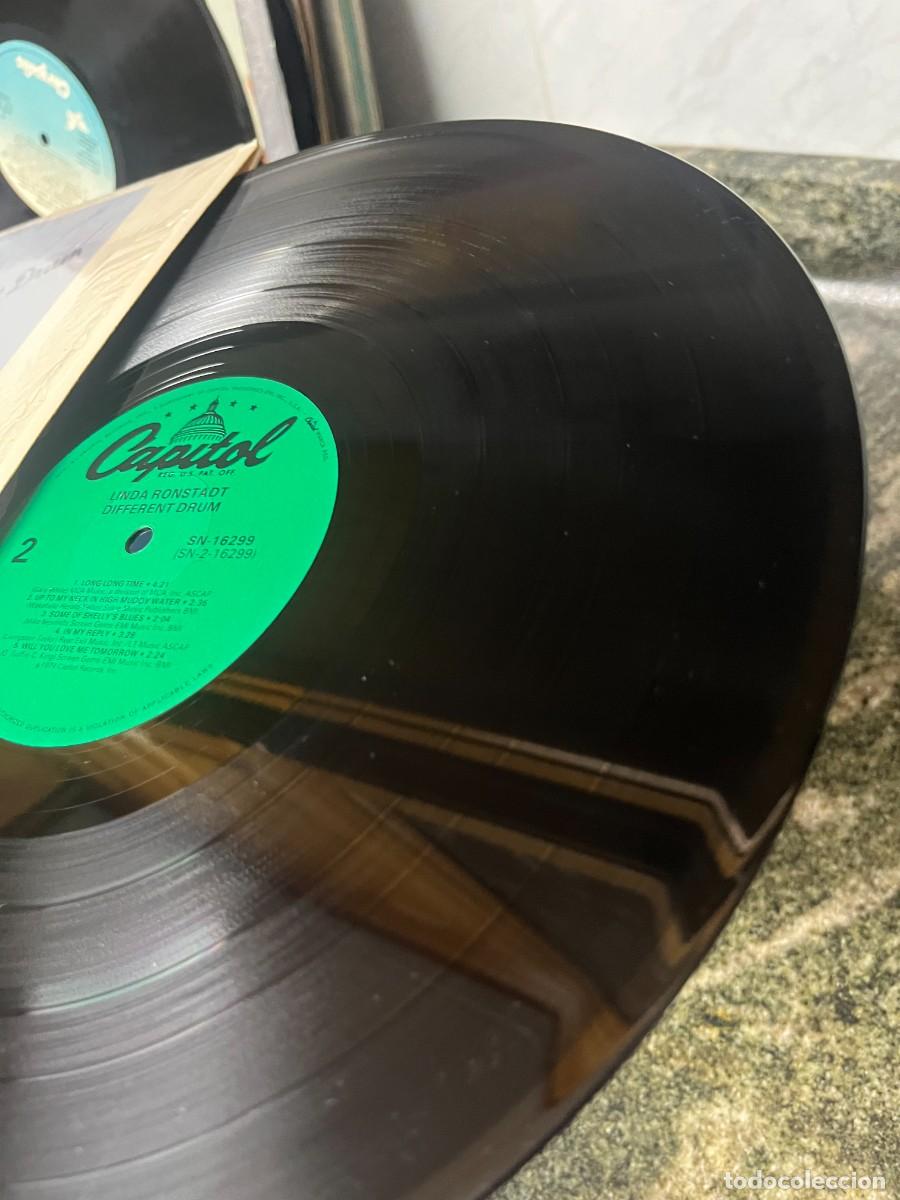 Discos de vinilo: Linda Ronstadt Different Drum - Foto 3