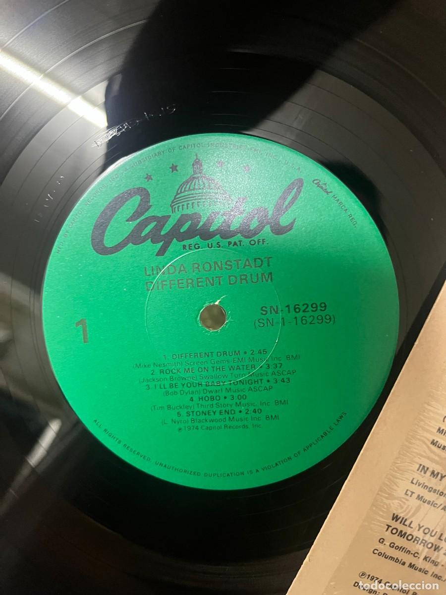 Discos de vinilo: Linda Ronstadt Different Drum - Foto 4