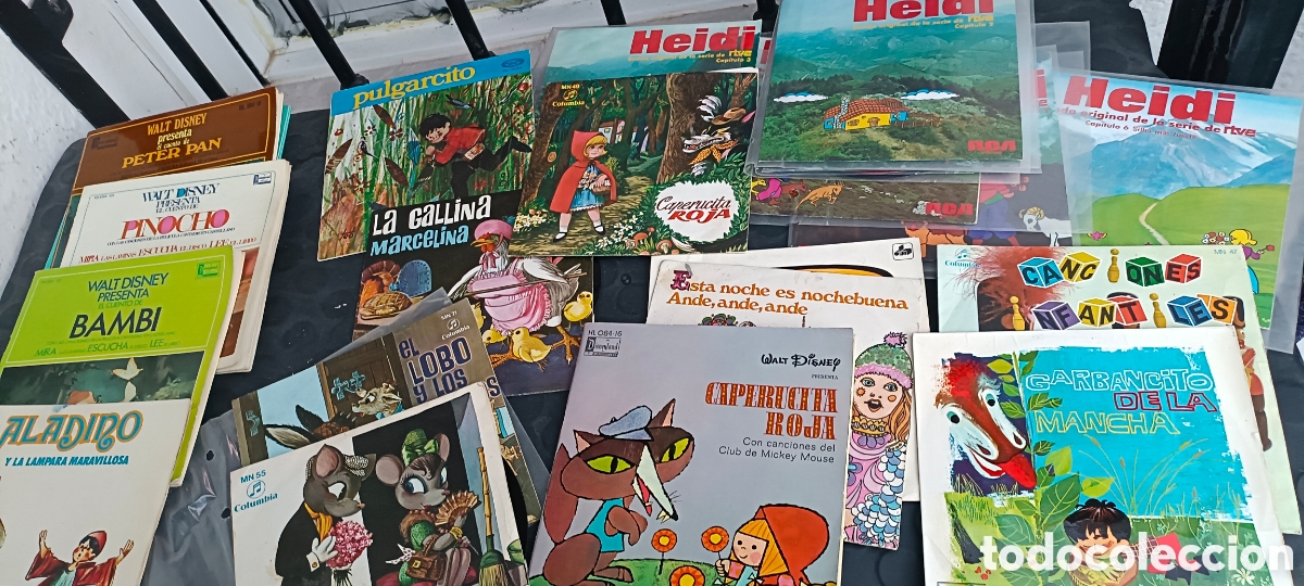 Discos de vinilo: Lote vinilos Cuentos Infantiles Cl&aacute;sicos