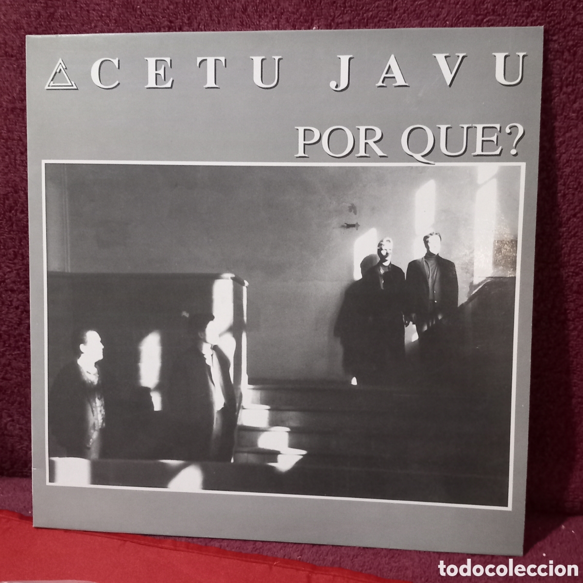 Discos de vinilo: MAXI CETU JAVU POR QU&Eacute;?+HEADS OF TAILS+DONT LEAVE ME(1991 BLANCO y NEGRO)BUEN ESTADO!!