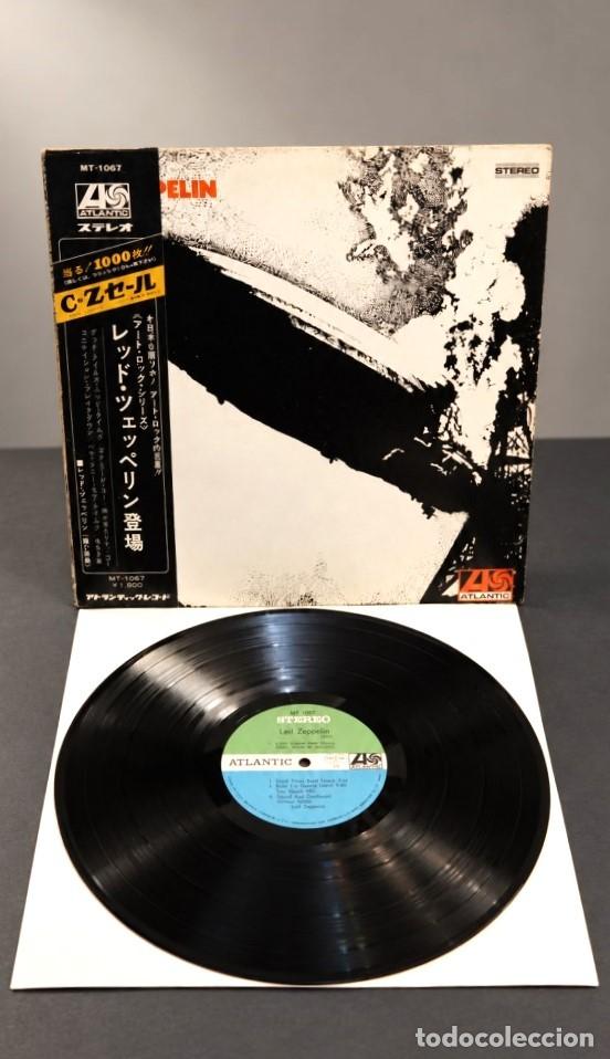 Discos de vinilo: Led Zeppelin &ndash; Led Zeppelin | 1969 Japanese Second Pressing | Yellow &ldquo;C.Z. Sale&rdquo; OBI