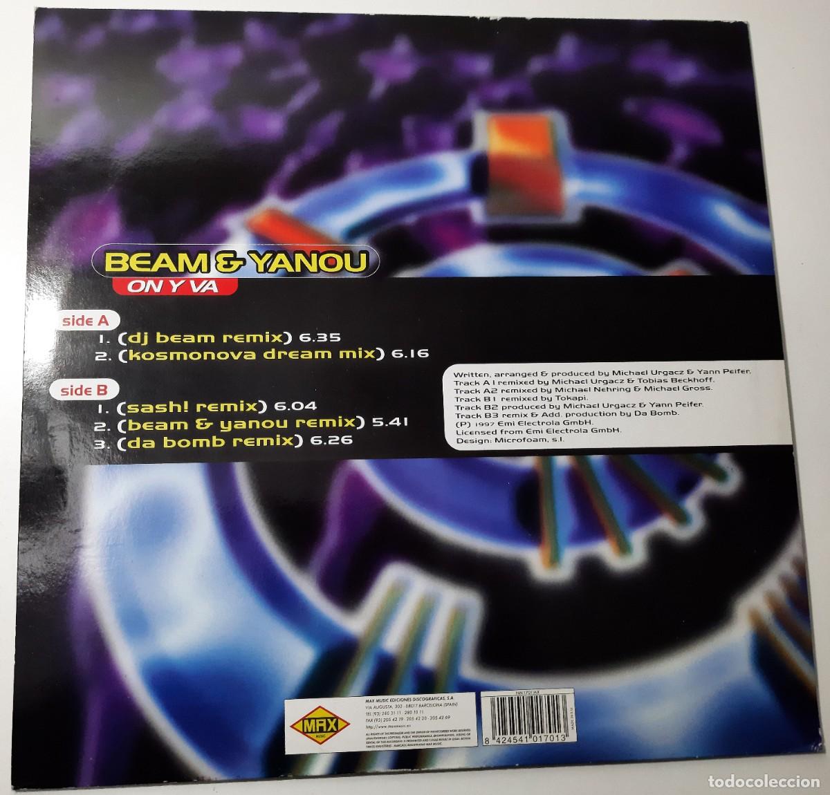 Discos de vinilo: Beam & Yanou - On y va - Foto 2