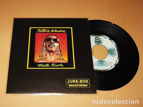 Discos de vinilo: STEVIE WONDER - MASTER BLASTER (JAMMIN&rsquo;) - SINGLE - 1980 - JUKE-BOX