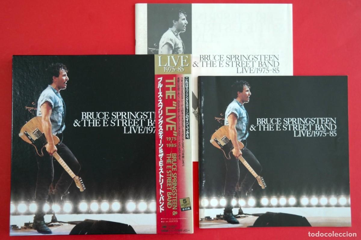 Discos de vinilo: Bruce Springsteen & The E street Band- Live/ 1975-85 /Original Japan First Press 5 LP-Box