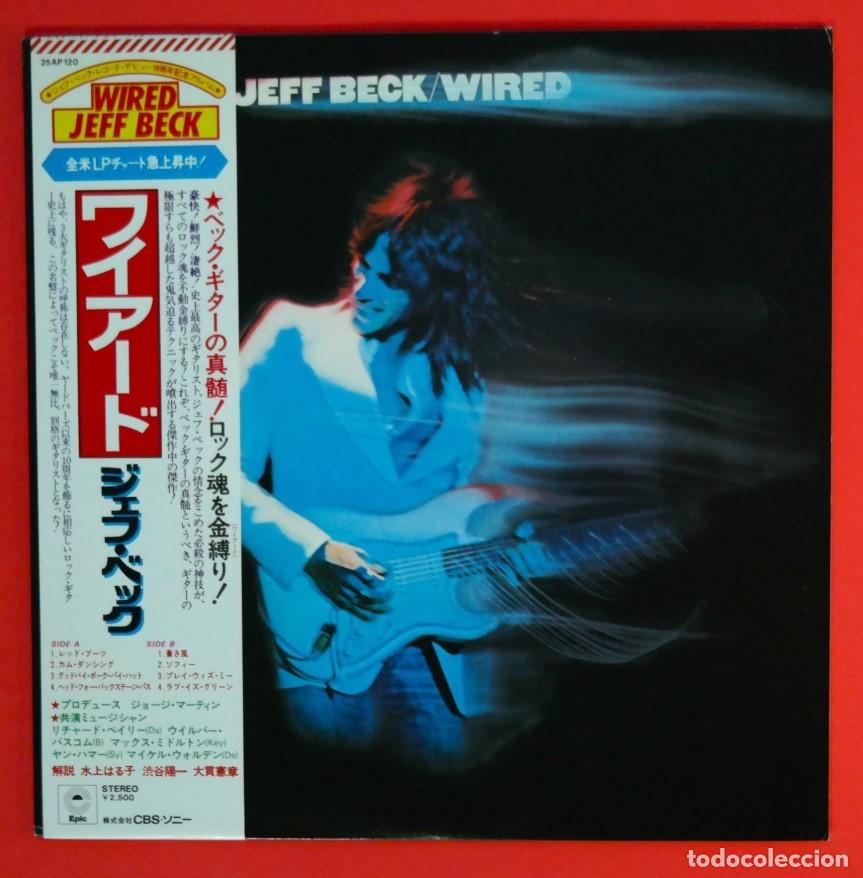 Discos de vinilo: Jeff Beck&lrm;&ndash;Wired (Rare Jpn-1st press with Obi)